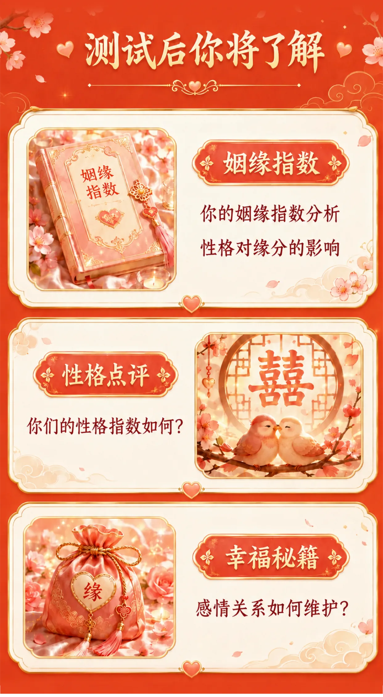 测试后你将了解